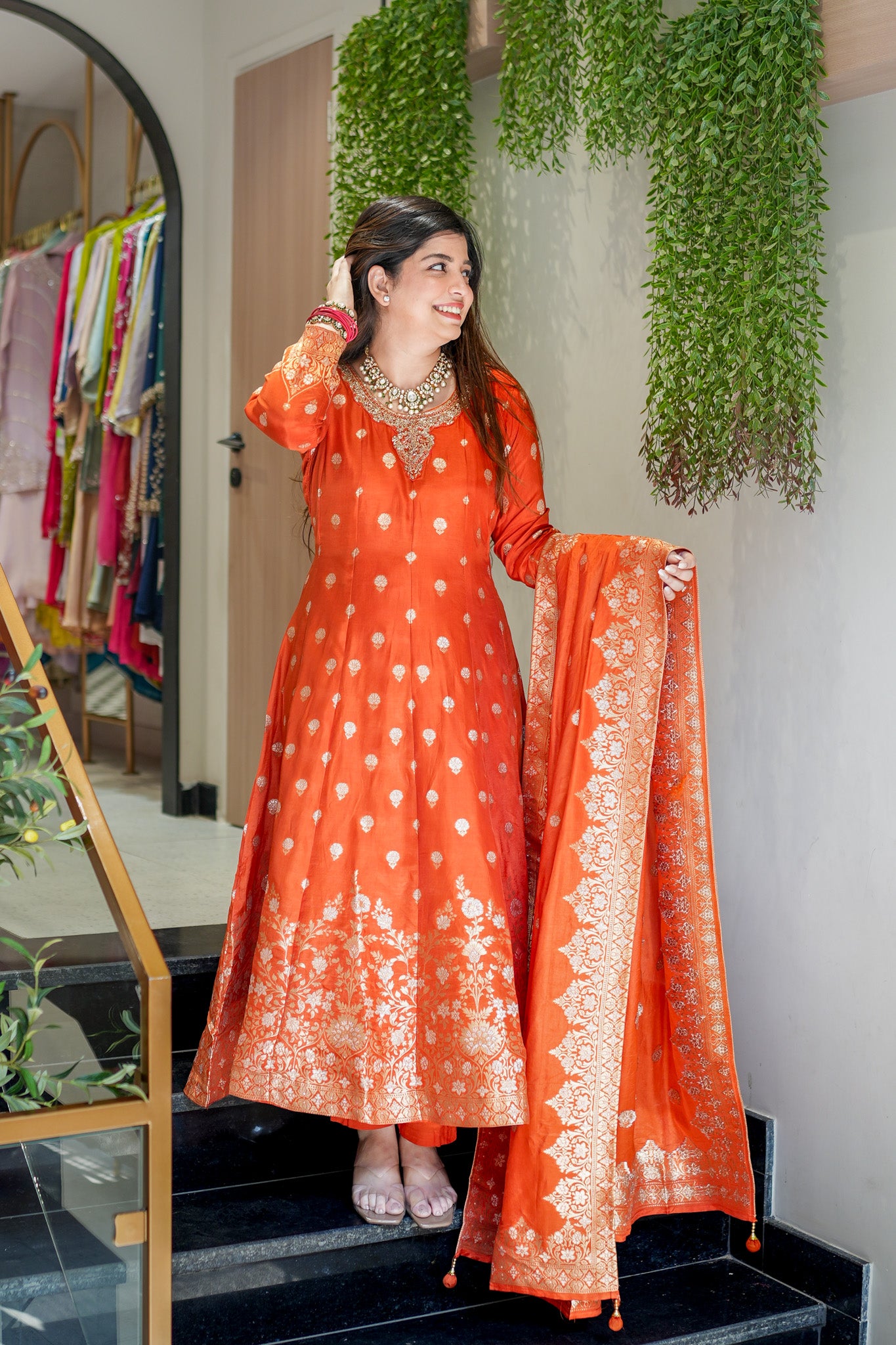 Noore Banarasi Anarkali Suit