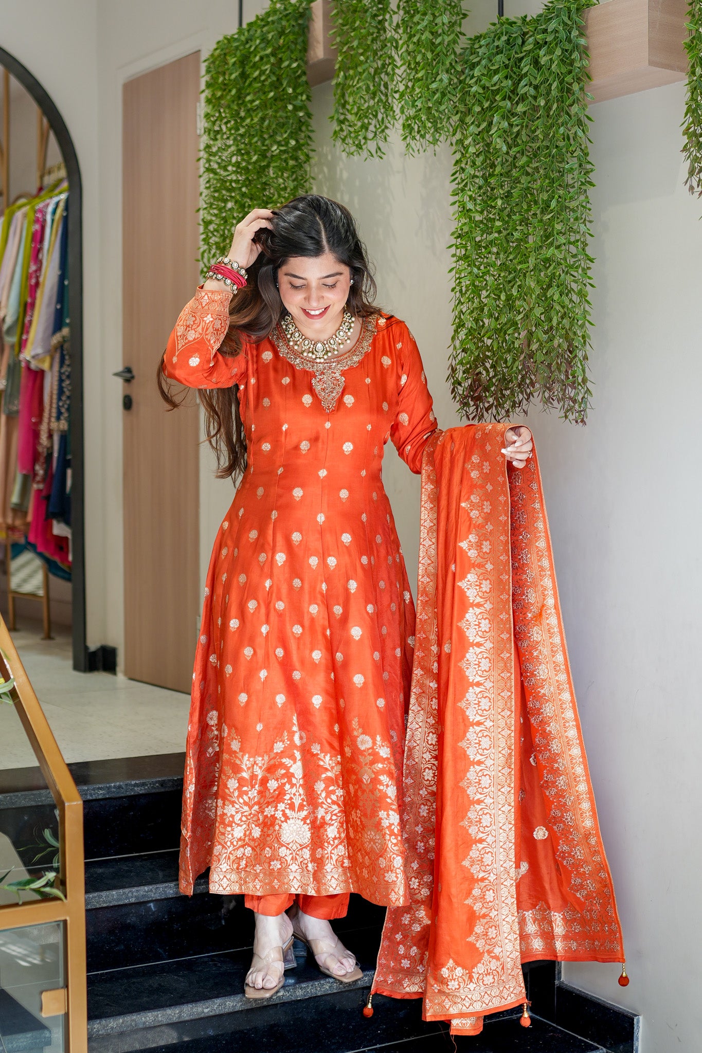 Noore Banarasi Anarkali Suit