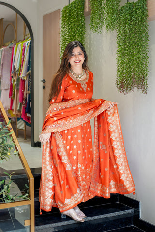 Noore Banarasi Anarkali Suit