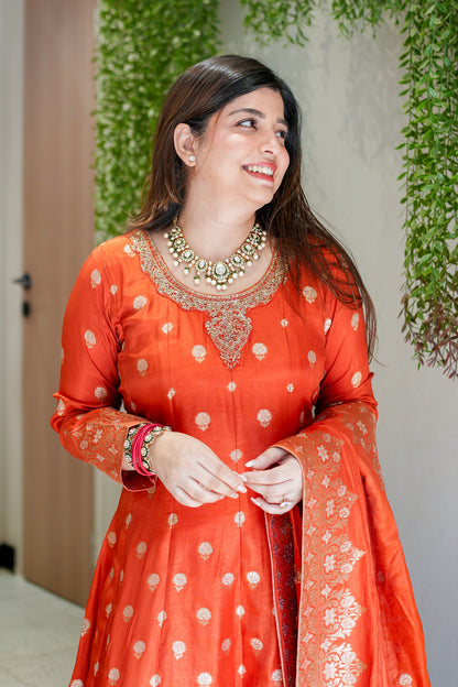Noore Banarasi Anarkali Suit