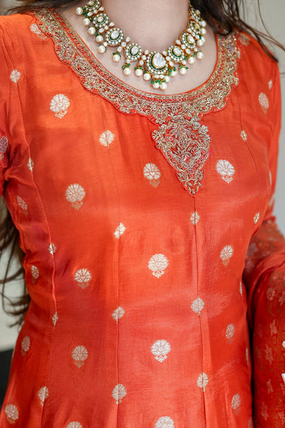 Noore Banarasi Anarkali Suit