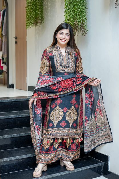 Nyra Printed Suit Set