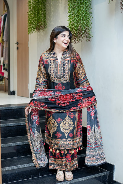 Nyra Printed Suit Set