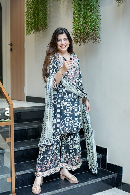 Nyra Printed Suit Set