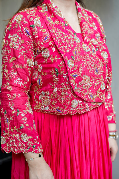 Yamika Embroidered Three Piece Set