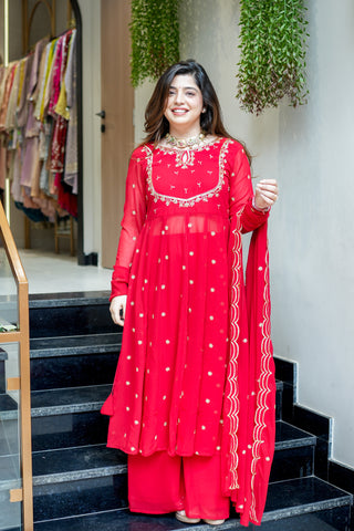 Chandni Embroidered Anarkali Suit