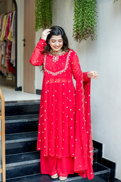 Chandni Embroidered Anarkali Suit