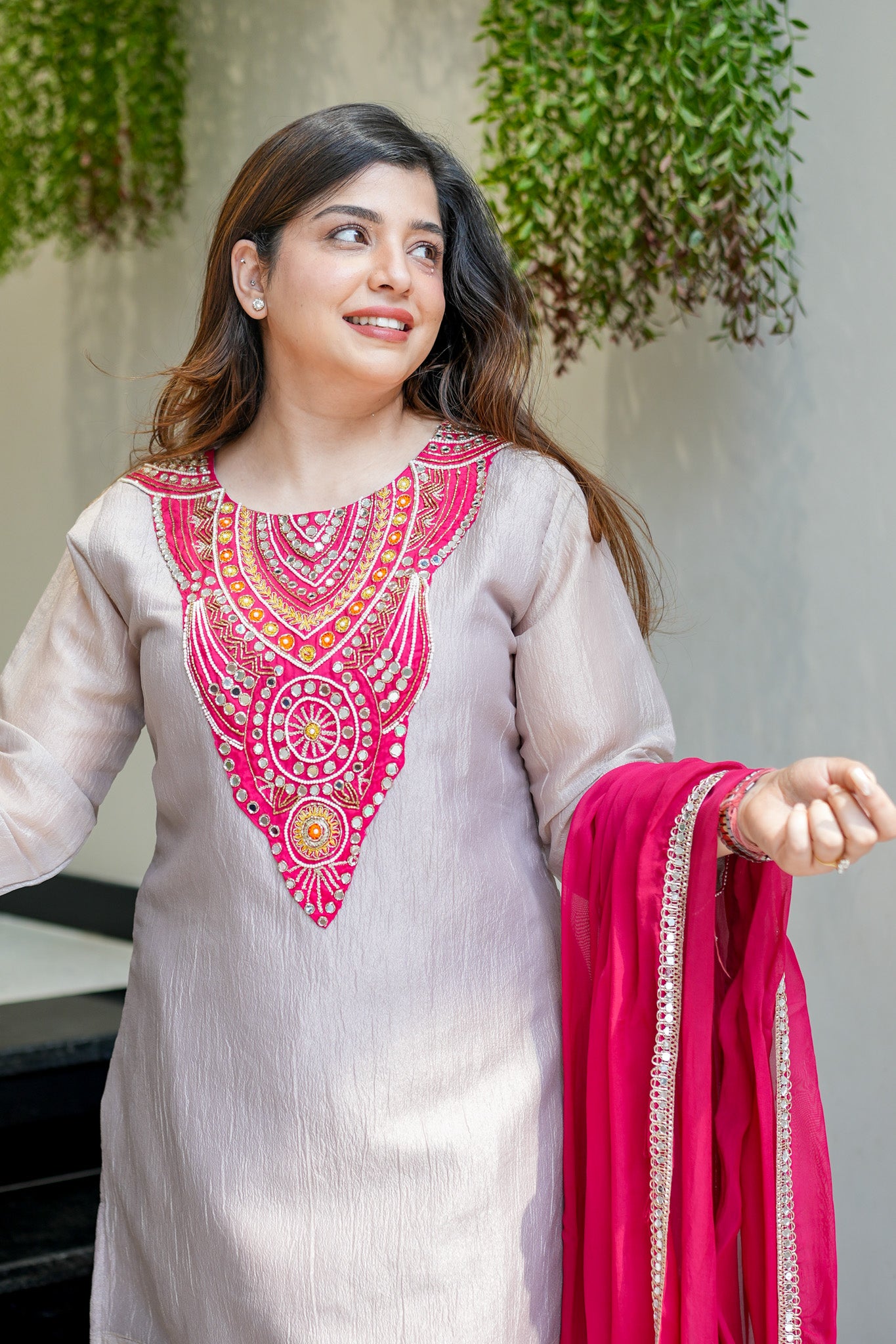 Nafiza Embroidered Suit Set