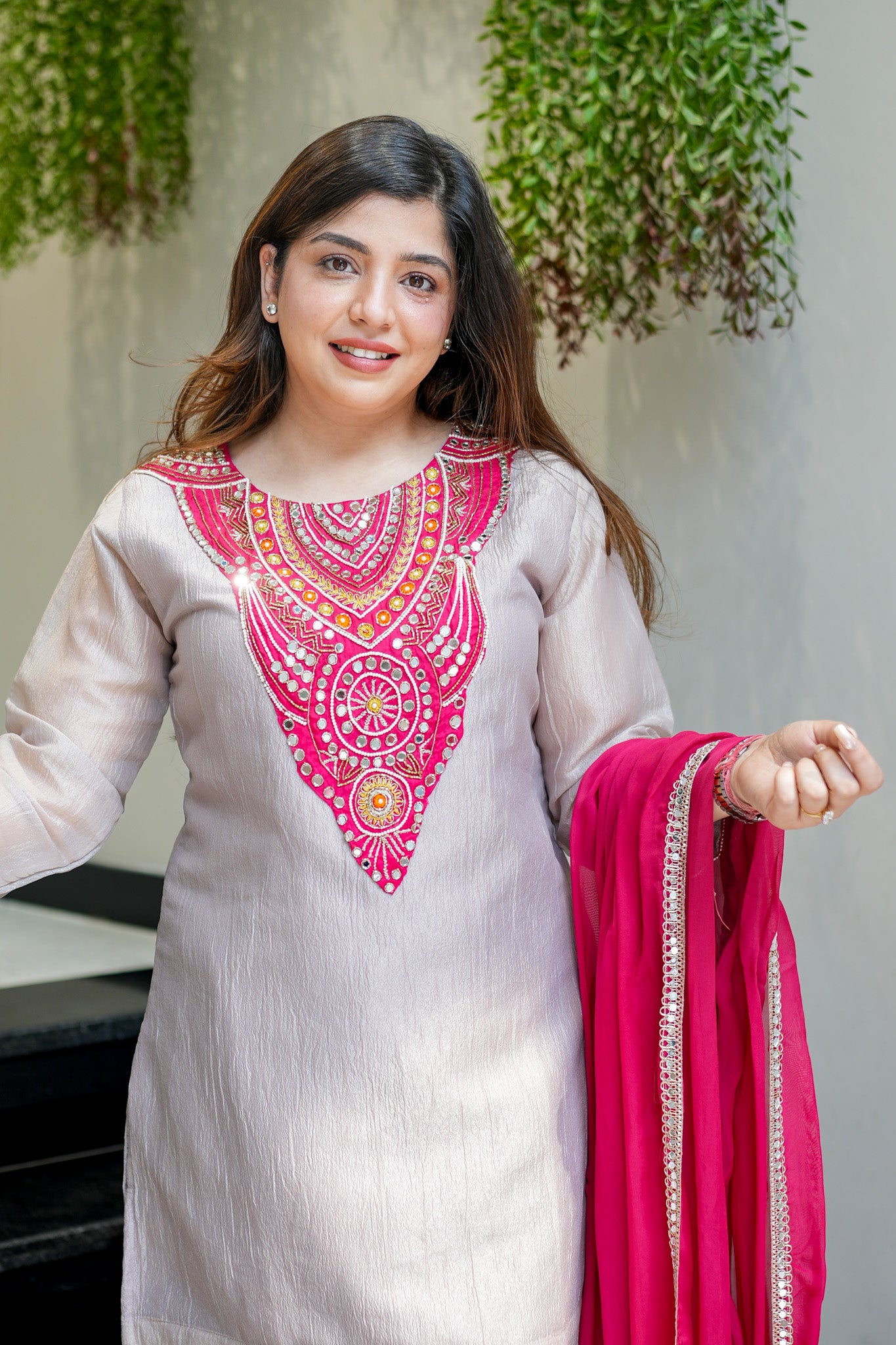 Nafiza Embroidered Suit Set