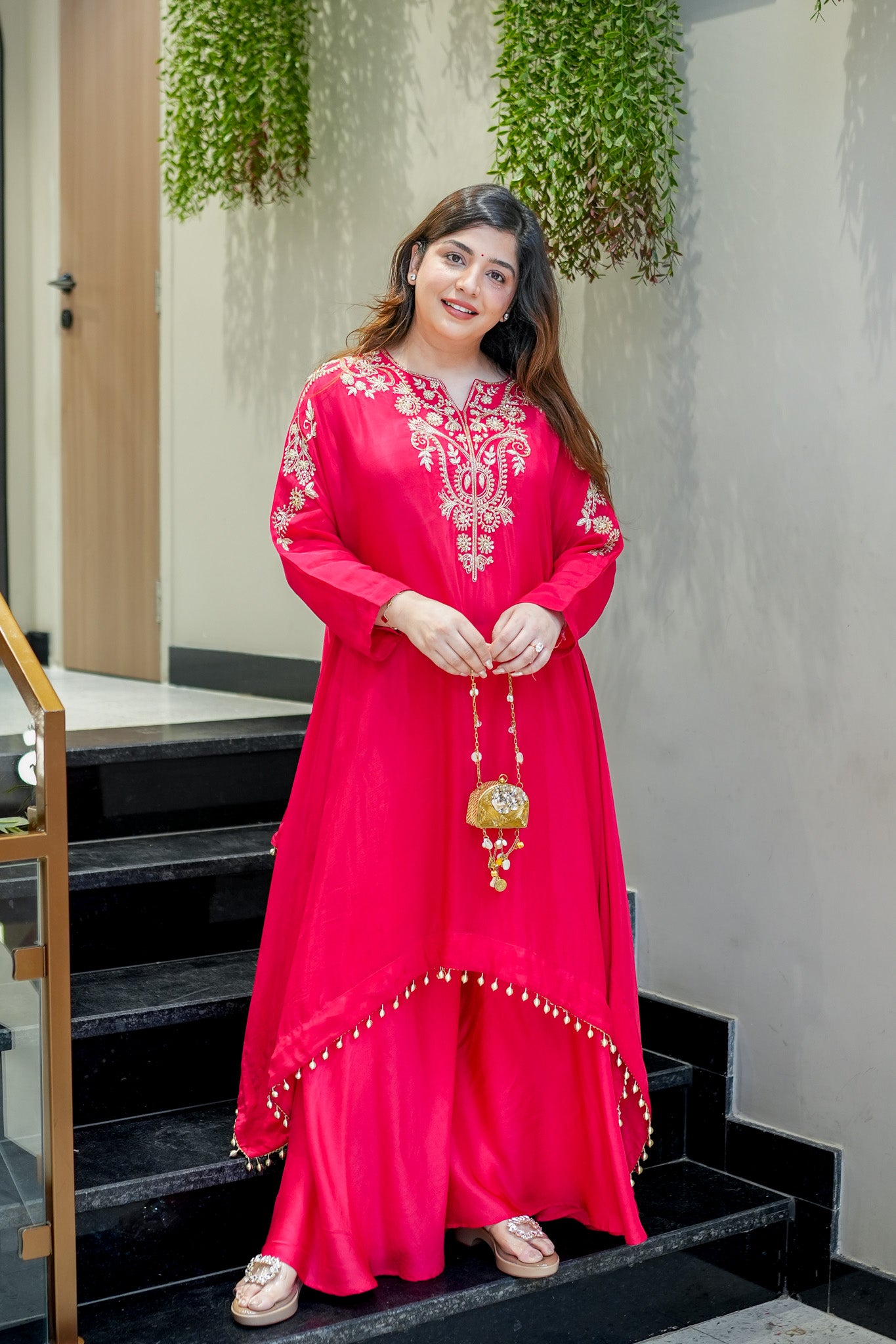 Zerina Embroidered Co ord Set