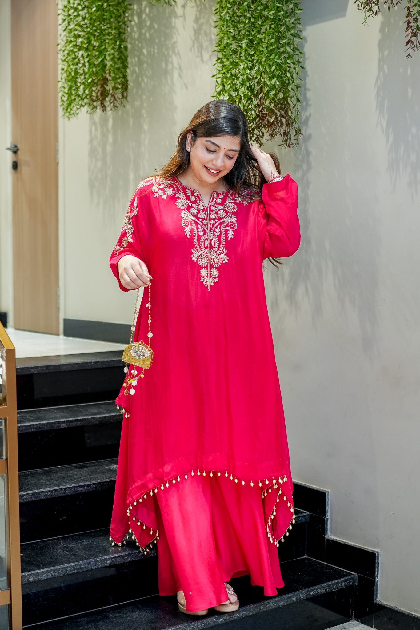 Zerina Embroidered Co ord Set