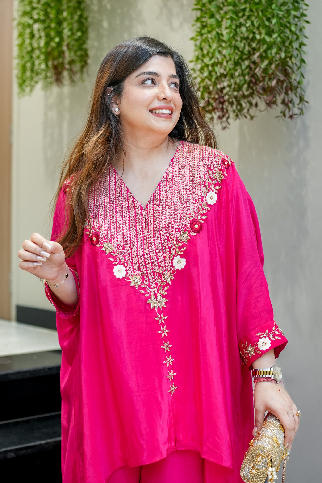 Zivya Embroidered Co ord Set