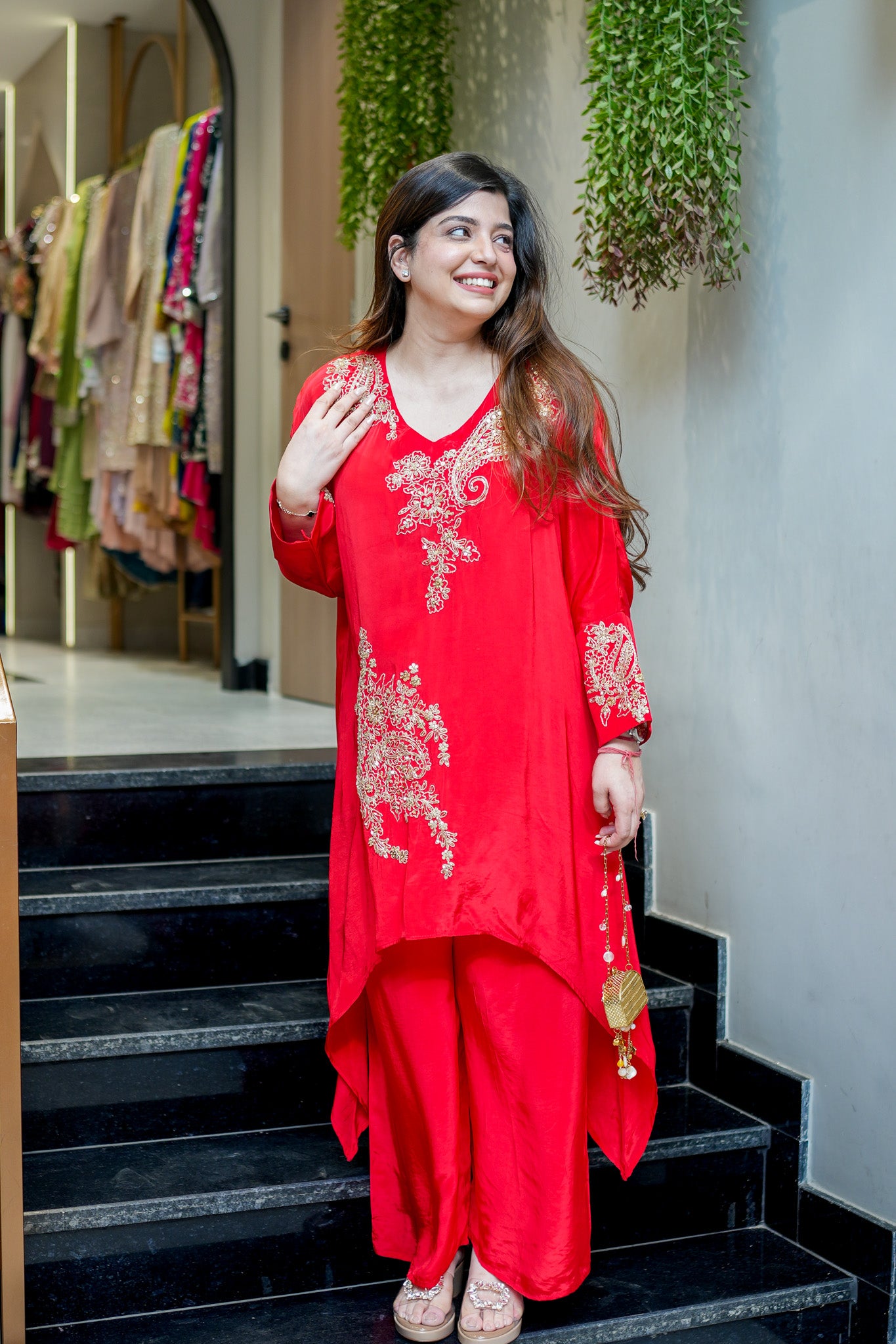 Oorja Embroidered Co ord Set