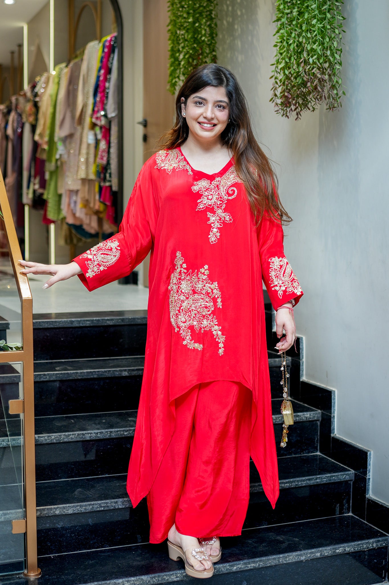 Oorja Embroidered Co ord Set