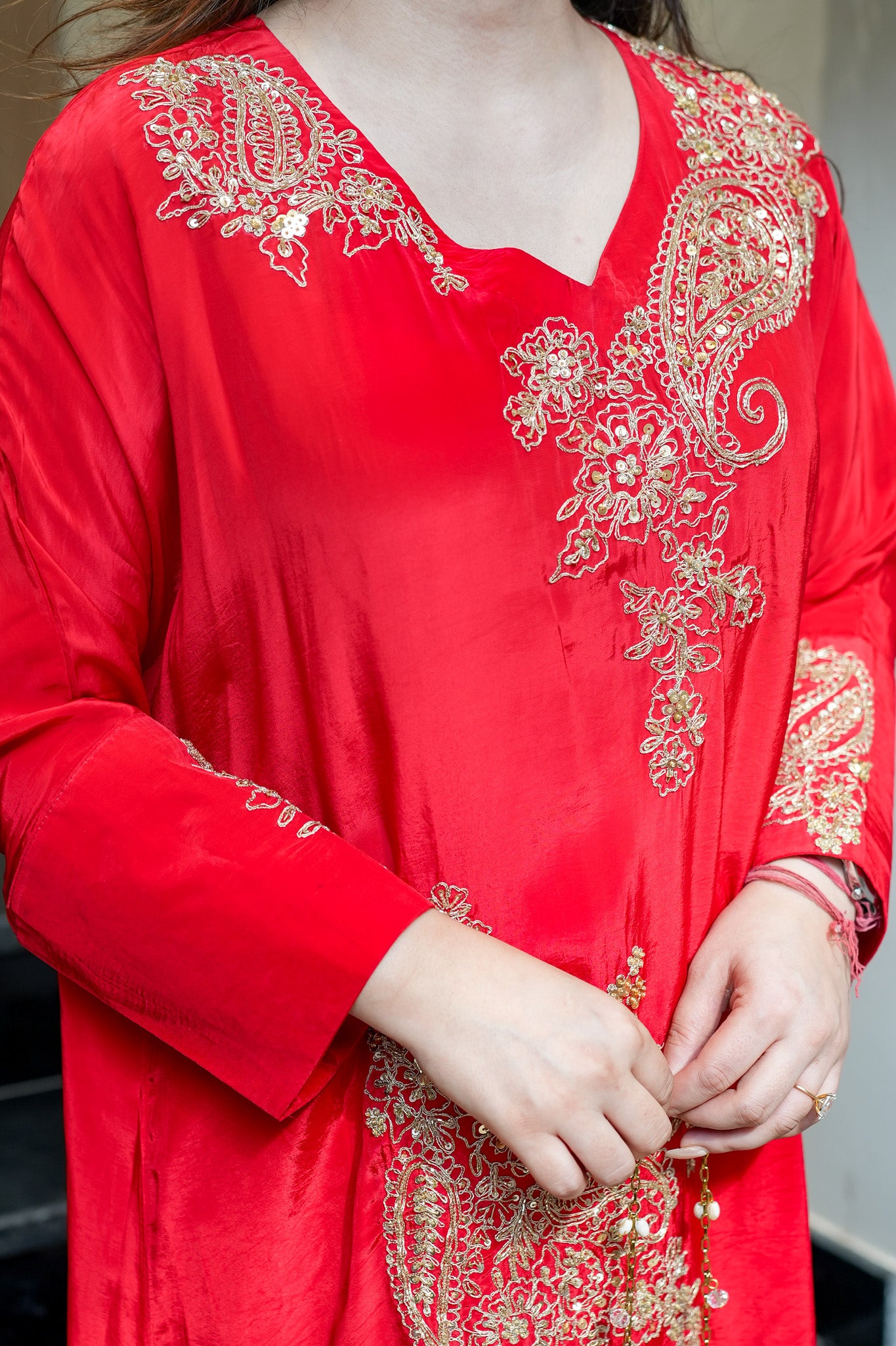Oorja Embroidered Co ord Set