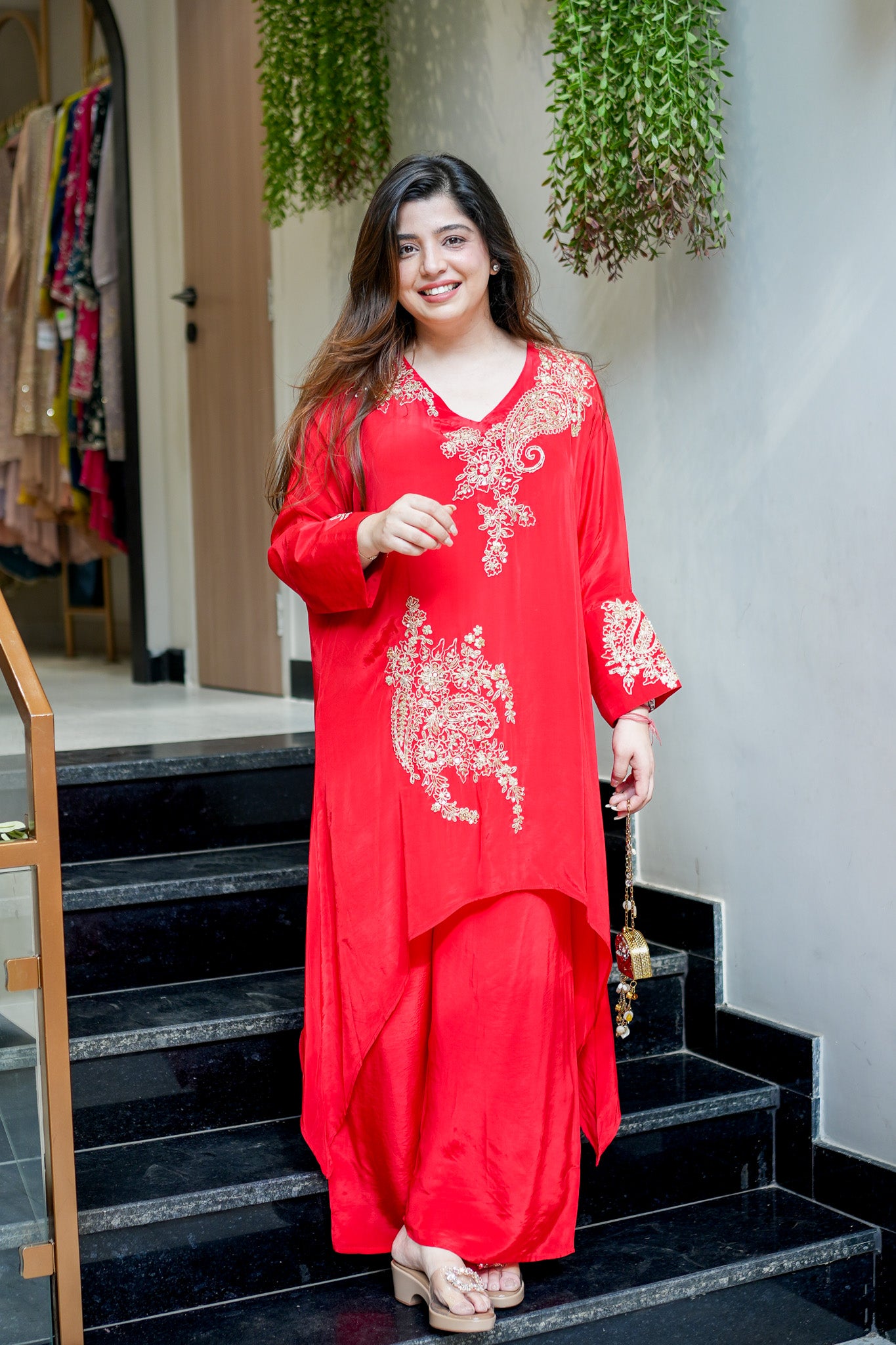 Oorja Embroidered Co ord Set