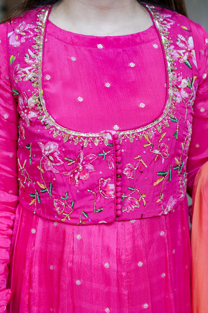 Aira Embroidered Anarkali Suit Set