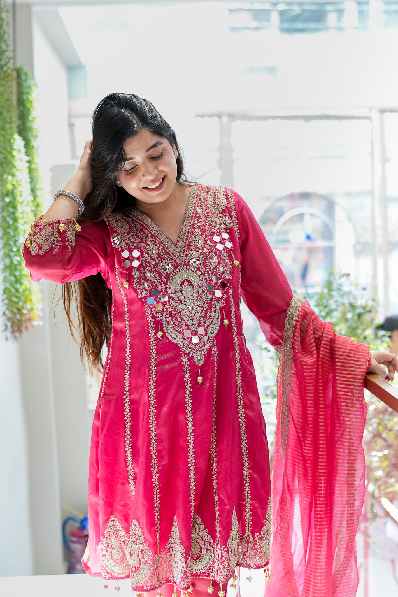 Neeva Embroidered Suit Set