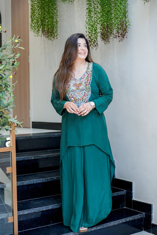 Vihana Embroidered Co ord Set