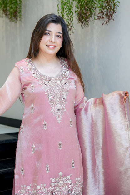Urmi Embroidered Garara Suit Set