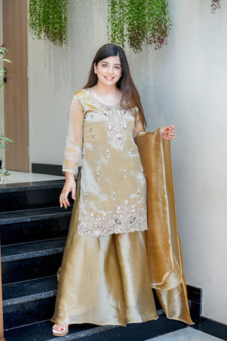 Urmi Embroidered Garara Suit Set