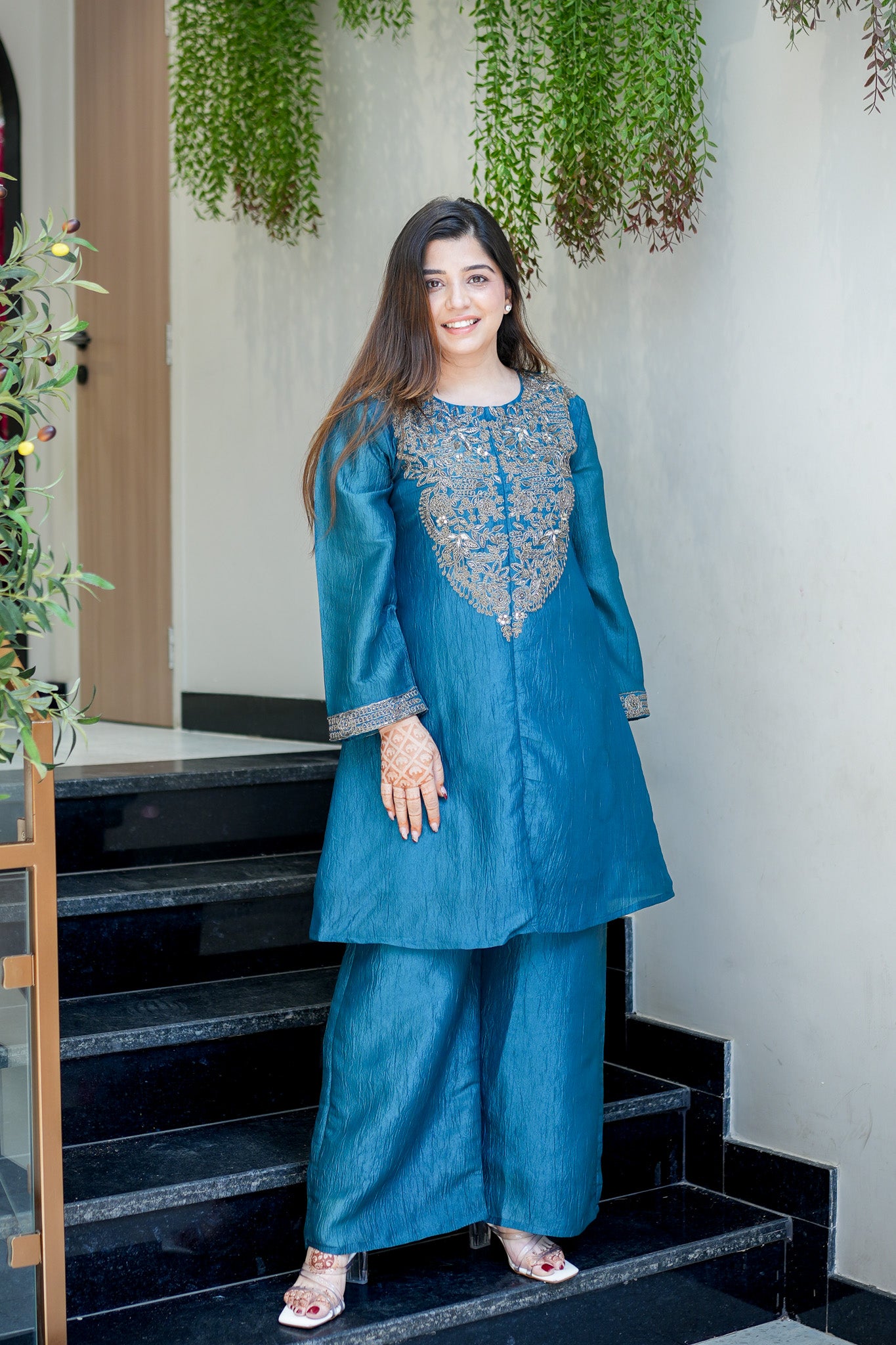 Tashvi Embroidered Co ord Set