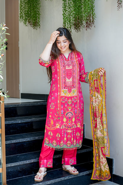 Rajanya Printed Suit Set