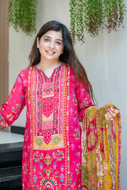 Rajanya Printed Suit Set