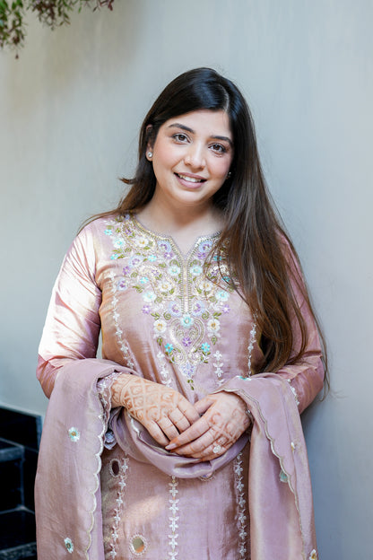 Suhira Embroidered Suit Set