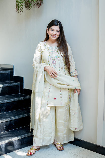 Suhira Embroidered Suit Set