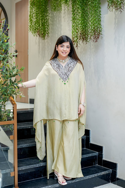 Luvika Embroidered Co ord Set