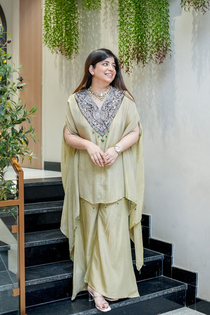 Luvika Embroidered Co ord Set