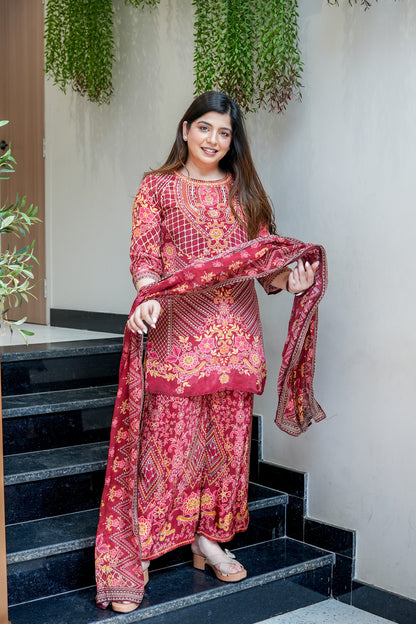 Kamna Printed Suit Set