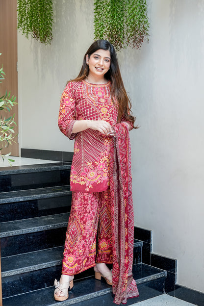 Kamna Printed Suit Set