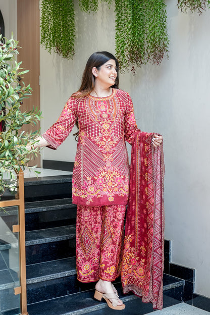 Kamna Printed Suit Set