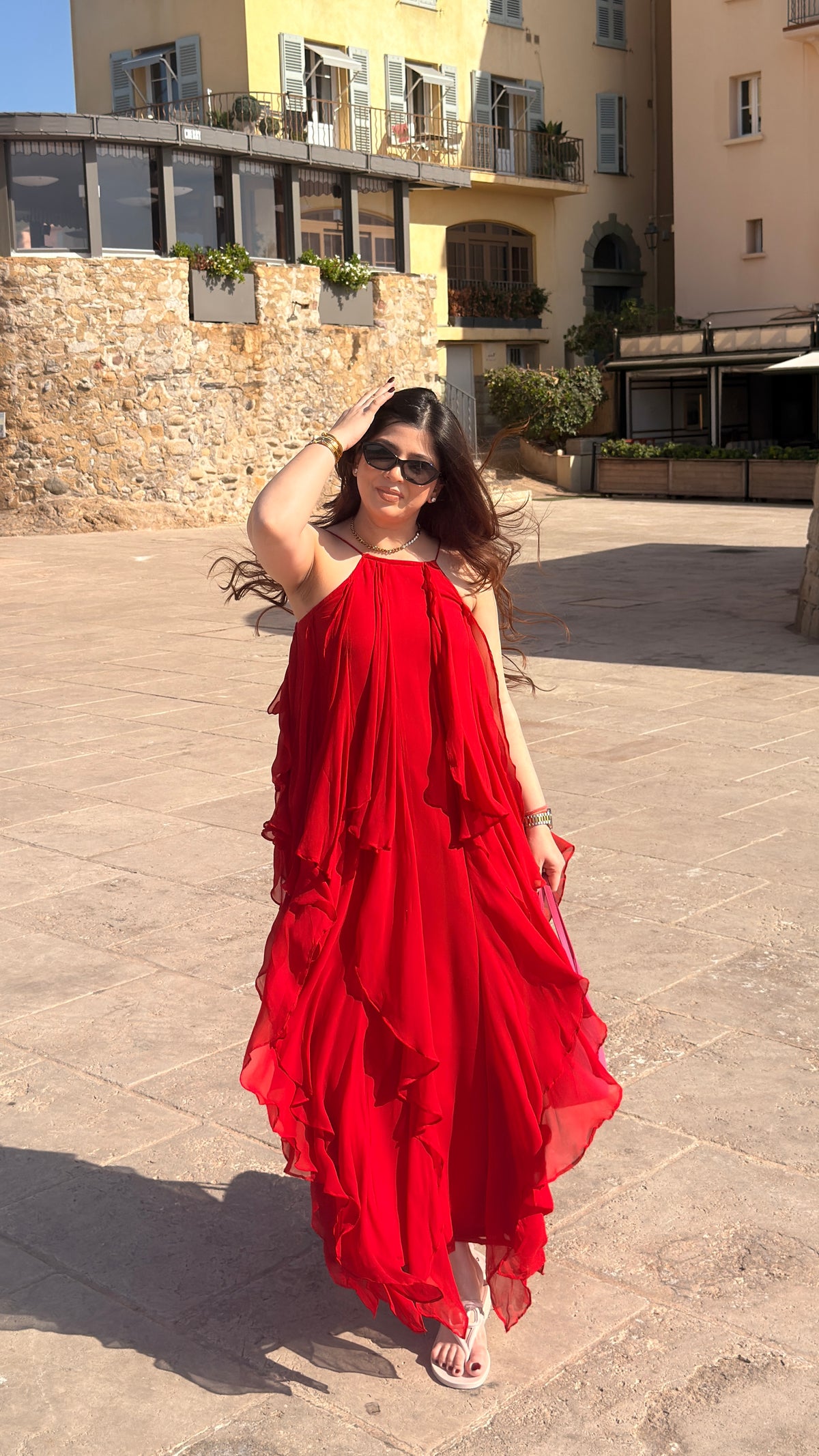 Tropez Ruffle Dress