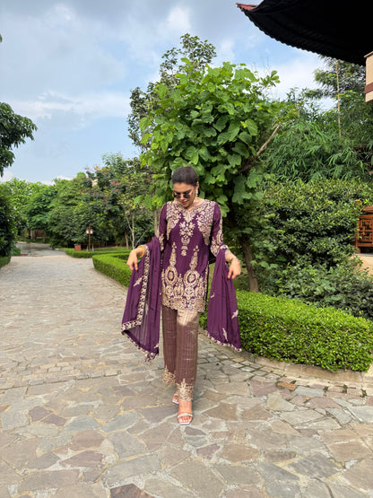 Seerat Embroidered Suit Set