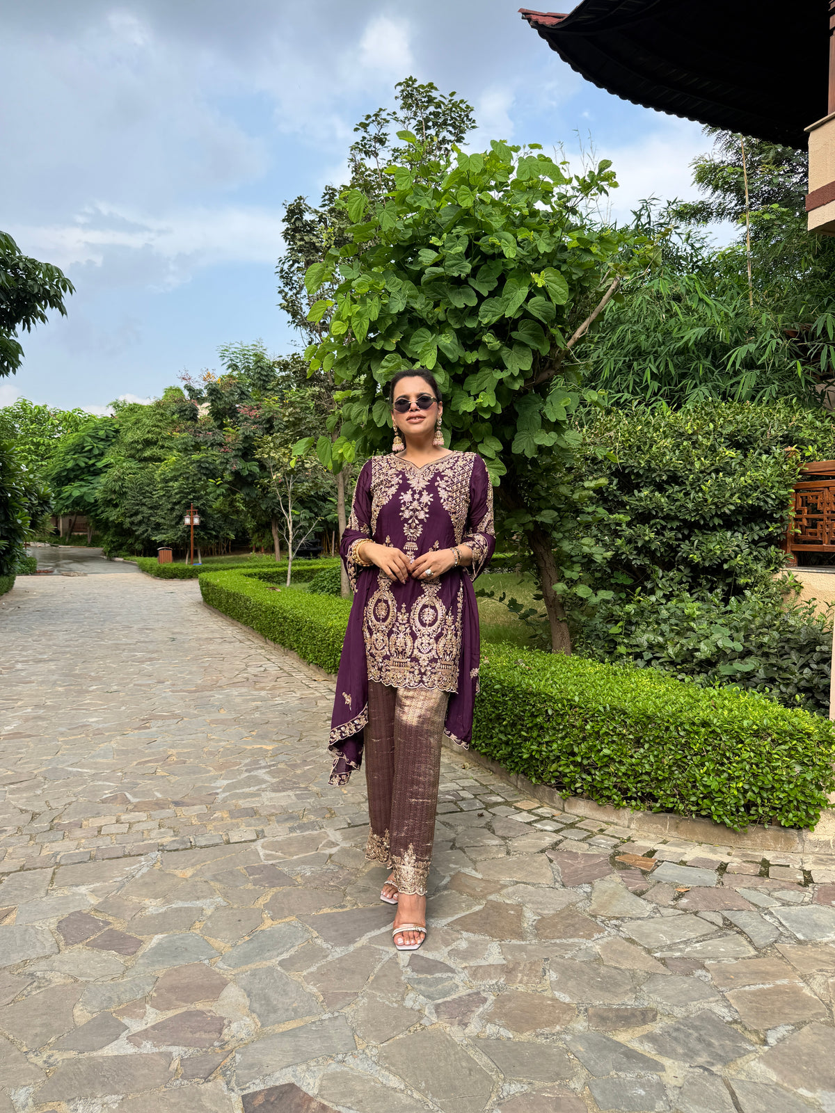 Seerat Embroidered Suit Set