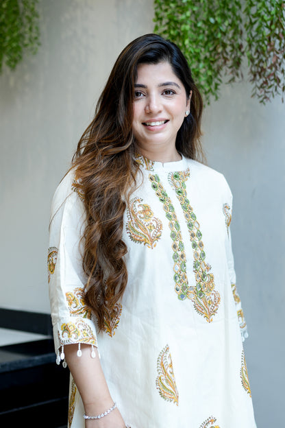 Jigar Printed Cotton Farsi Salwar Set