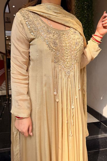 Sairika Embroidered Anarkali with Dupatta
