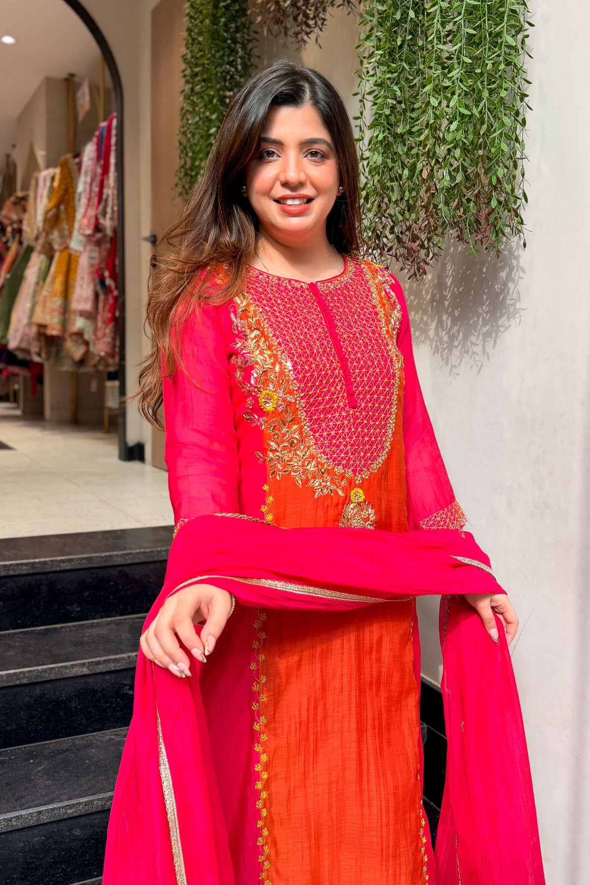 Sharika Embroidered Suit Set
