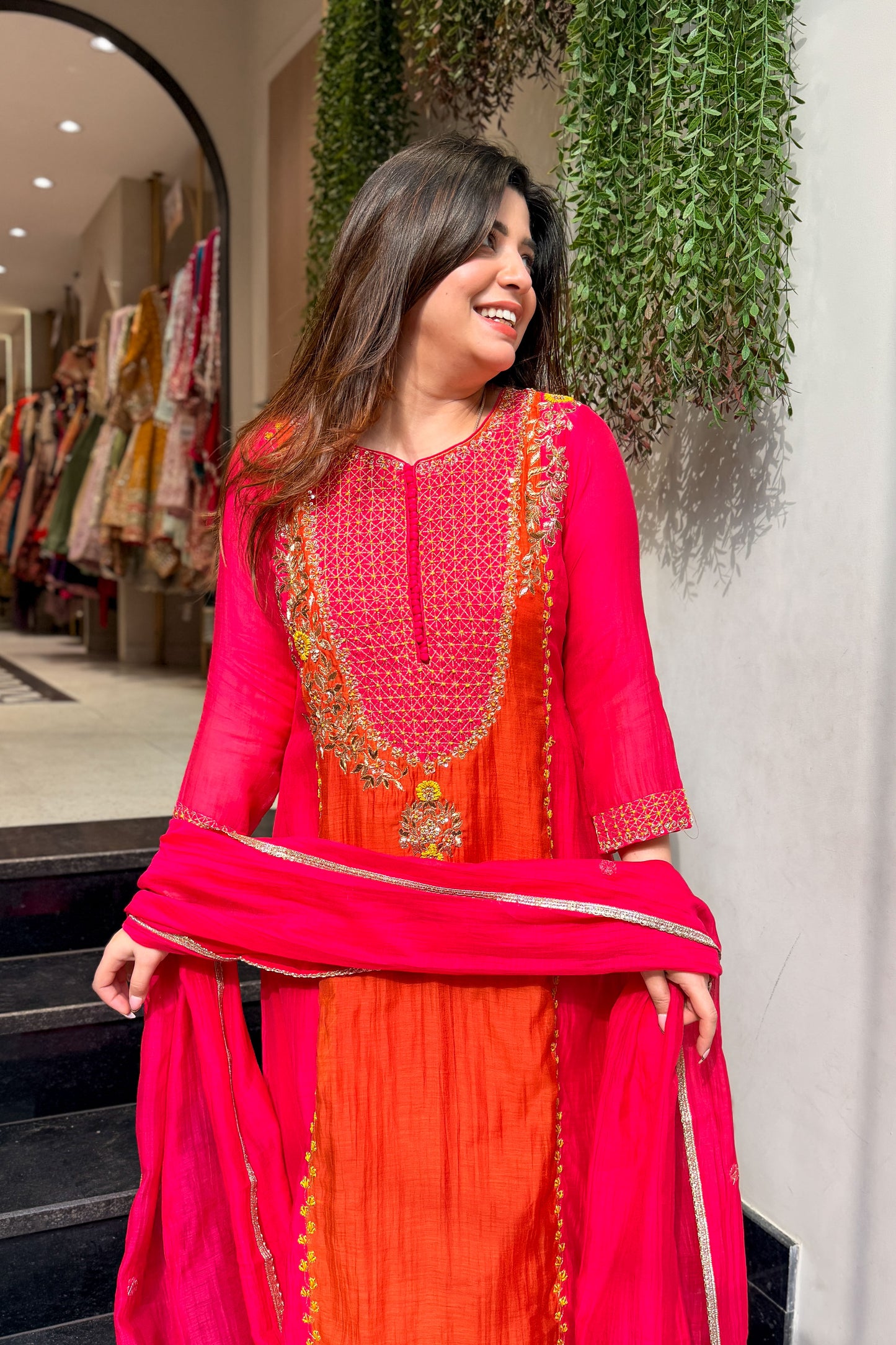 Sharika Embroidered Suit Set