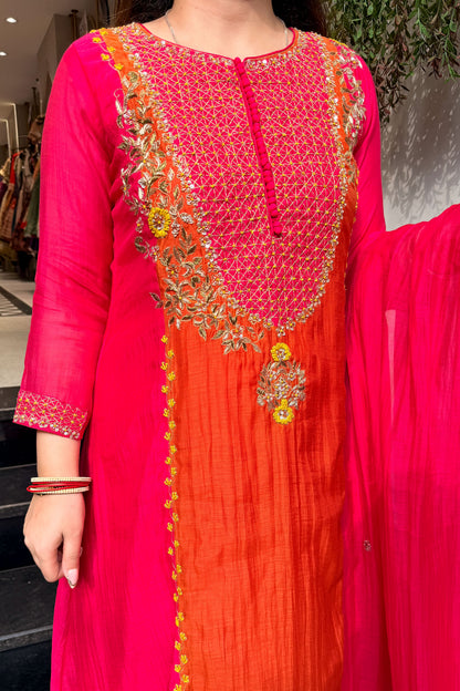 Sharika Embroidered Suit Set