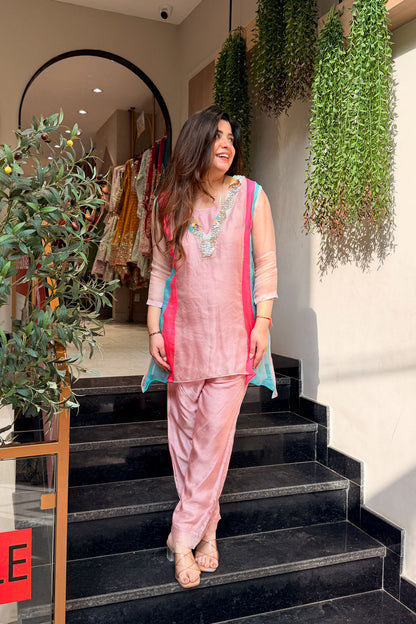 Alvisha Embroidered Co ord Set