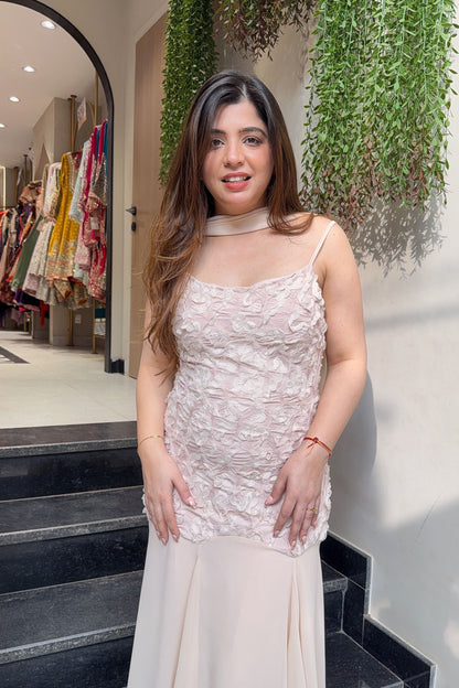 Vienna Floral Detailing Dress