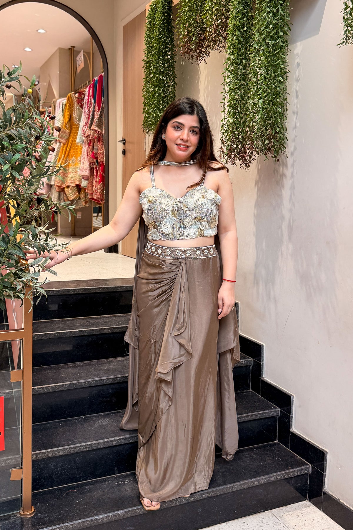 Rudrika Embroidered Skirt Set