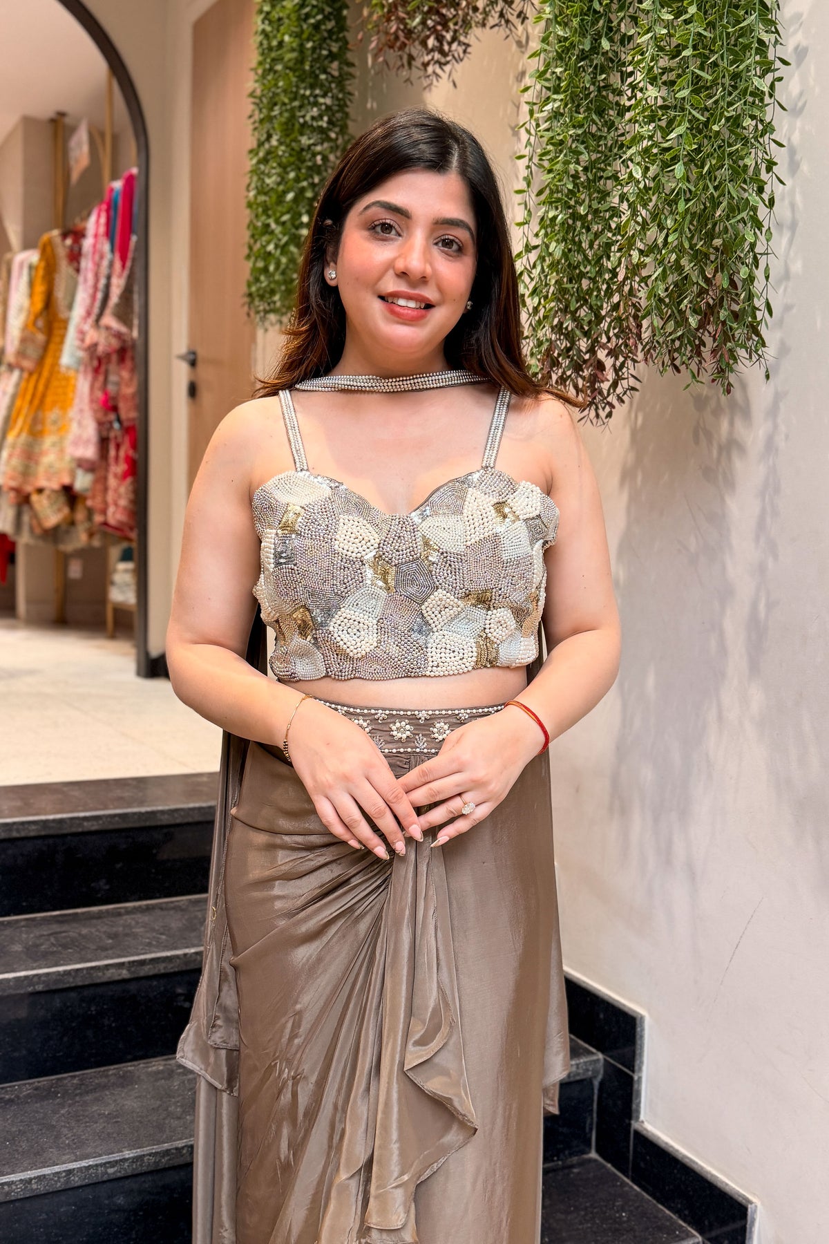 Rudrika Embroidered Skirt Set