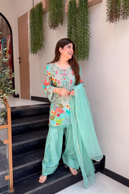 Rameen Pakistani Embroidered Suit Set