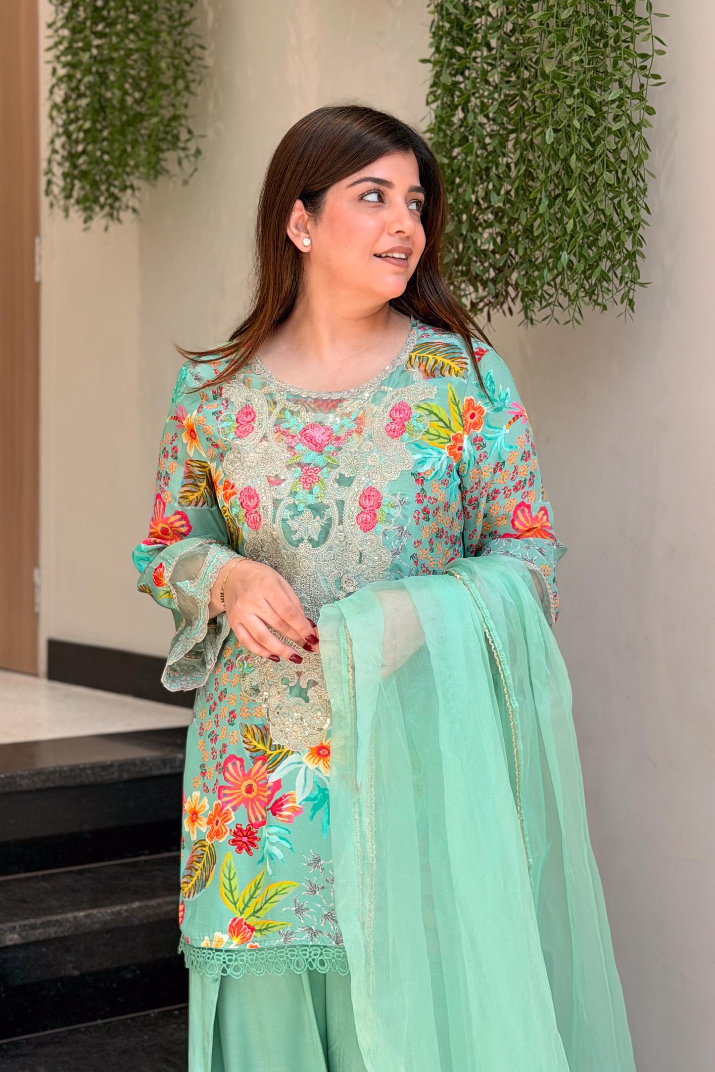 Rameen Pakistani Embroidered Suit Set