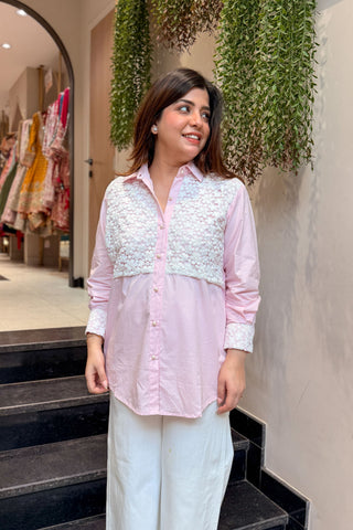 Alba Floral Detailing Shirt